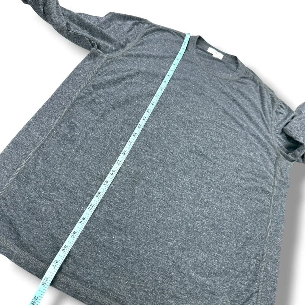 AG Adriano Goldschmied Mens Long Sleeve Crew Neck Tee Gray Heather Size‎ MediumM